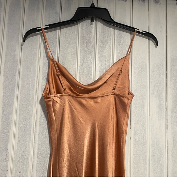 Copper Maxi Dress - Picture 4 of 5